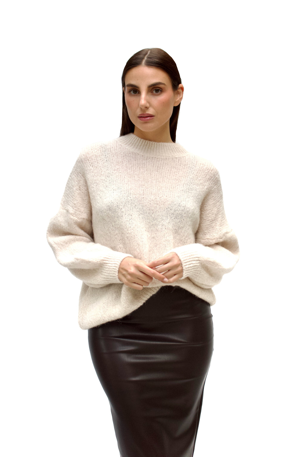 Maglia scollo cratere