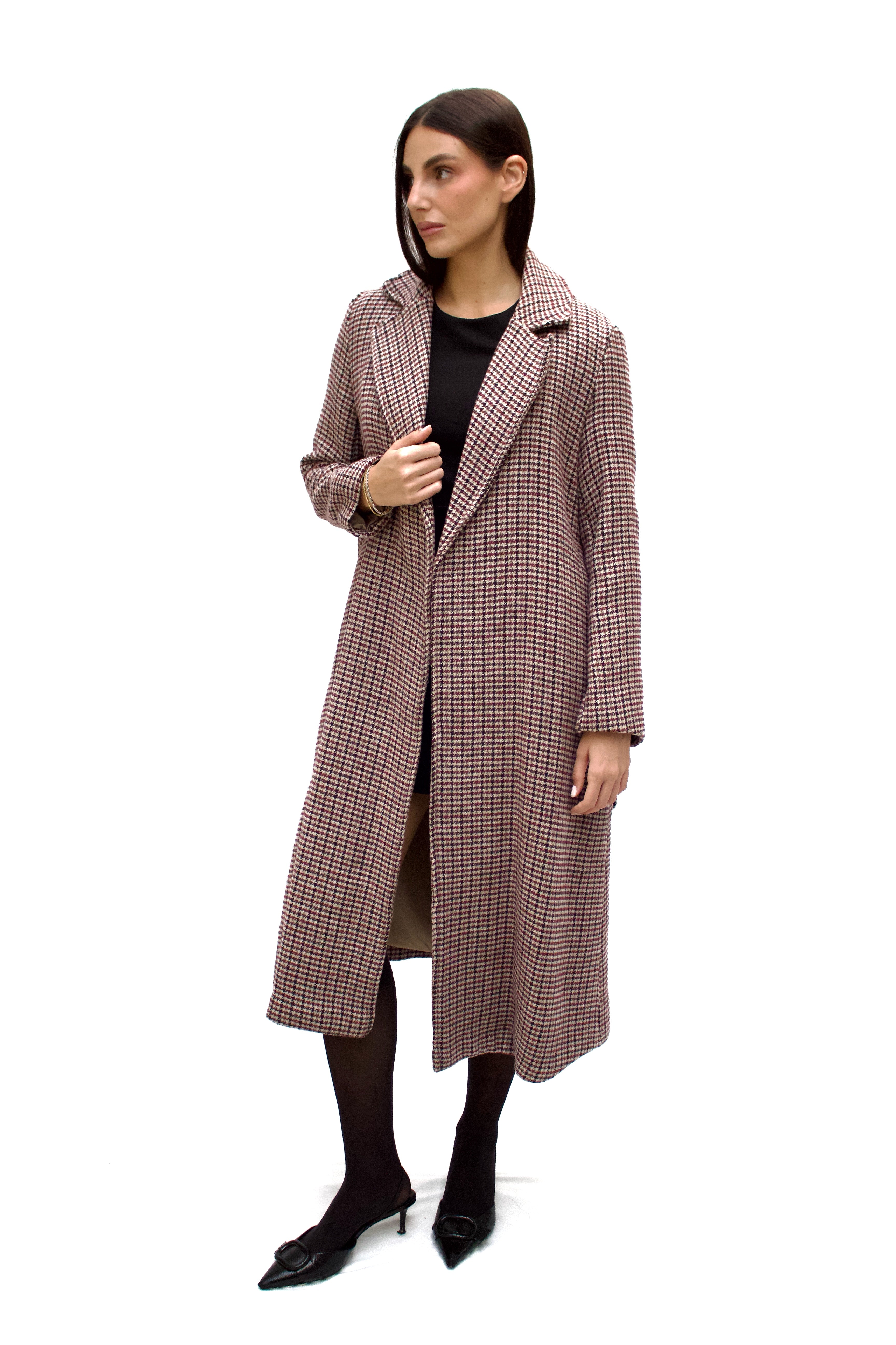 Cappotto modello accapatoio