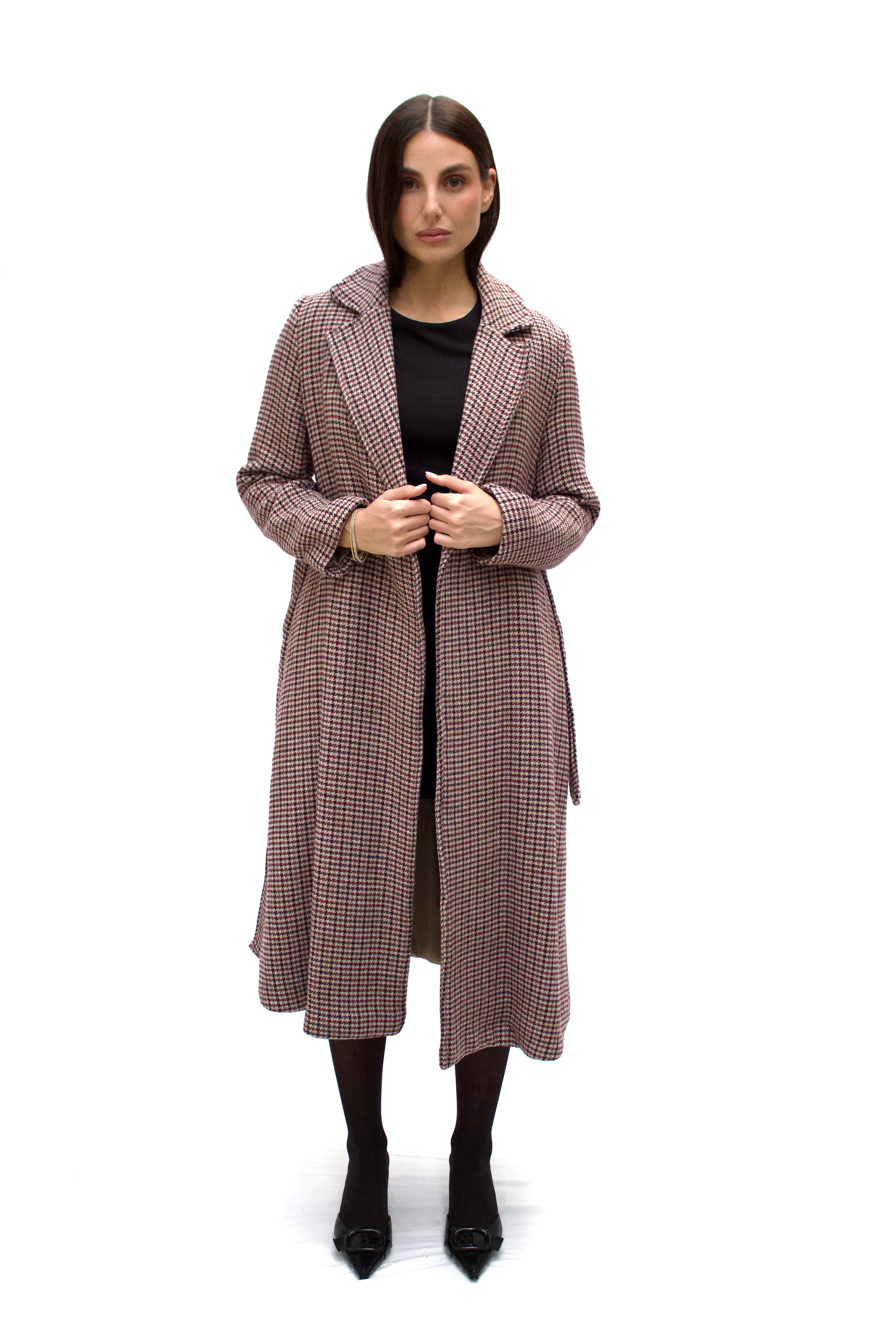 Cappotto modello accapatoio