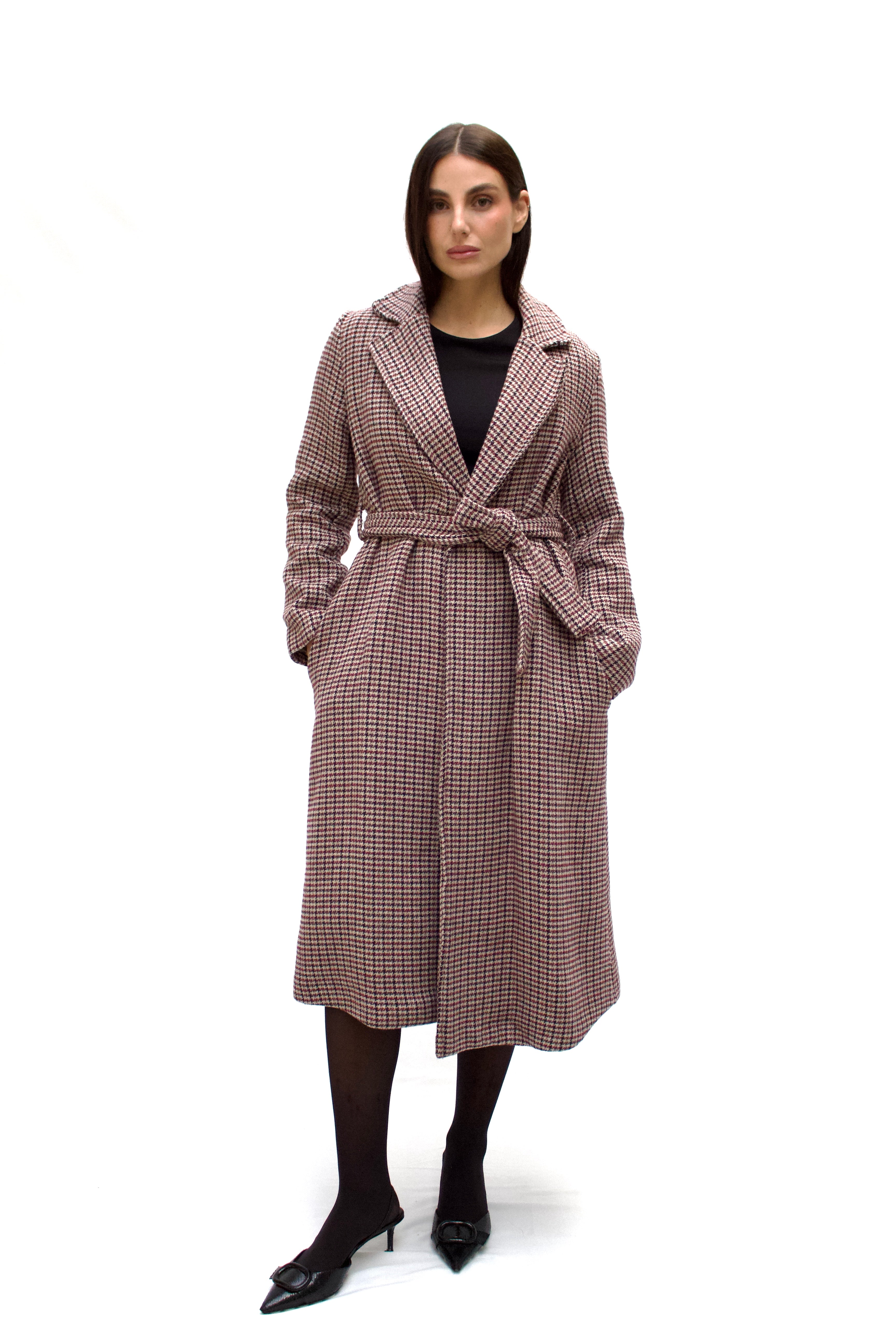 Cappotto modello accapatoio