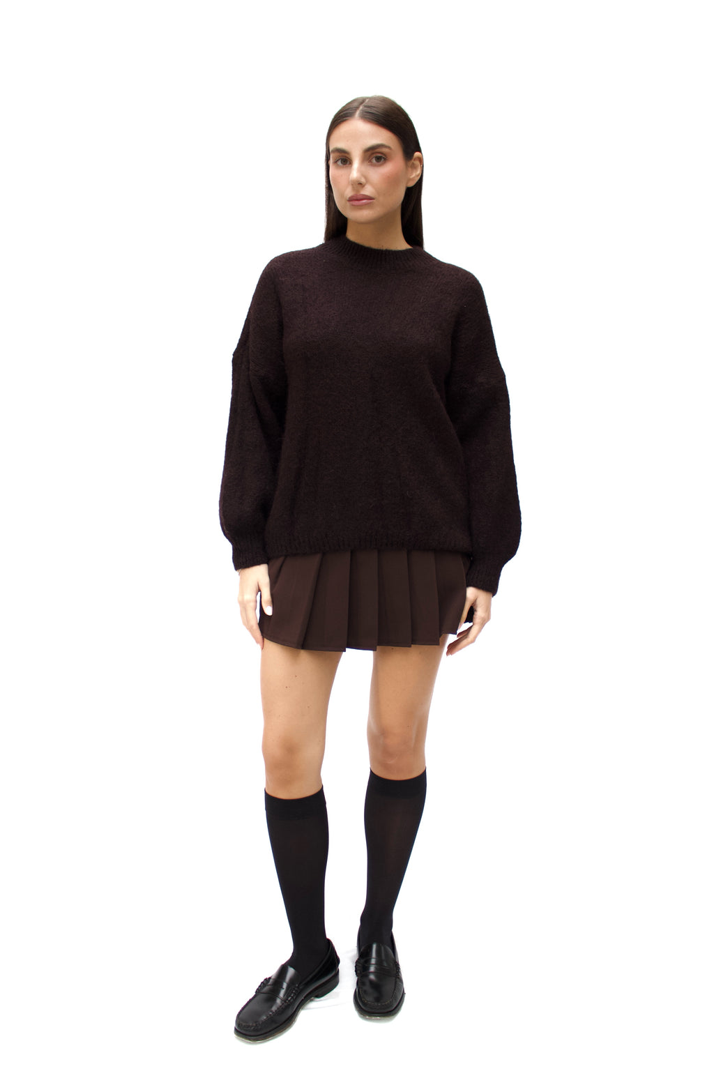 Maglia scollo cratere