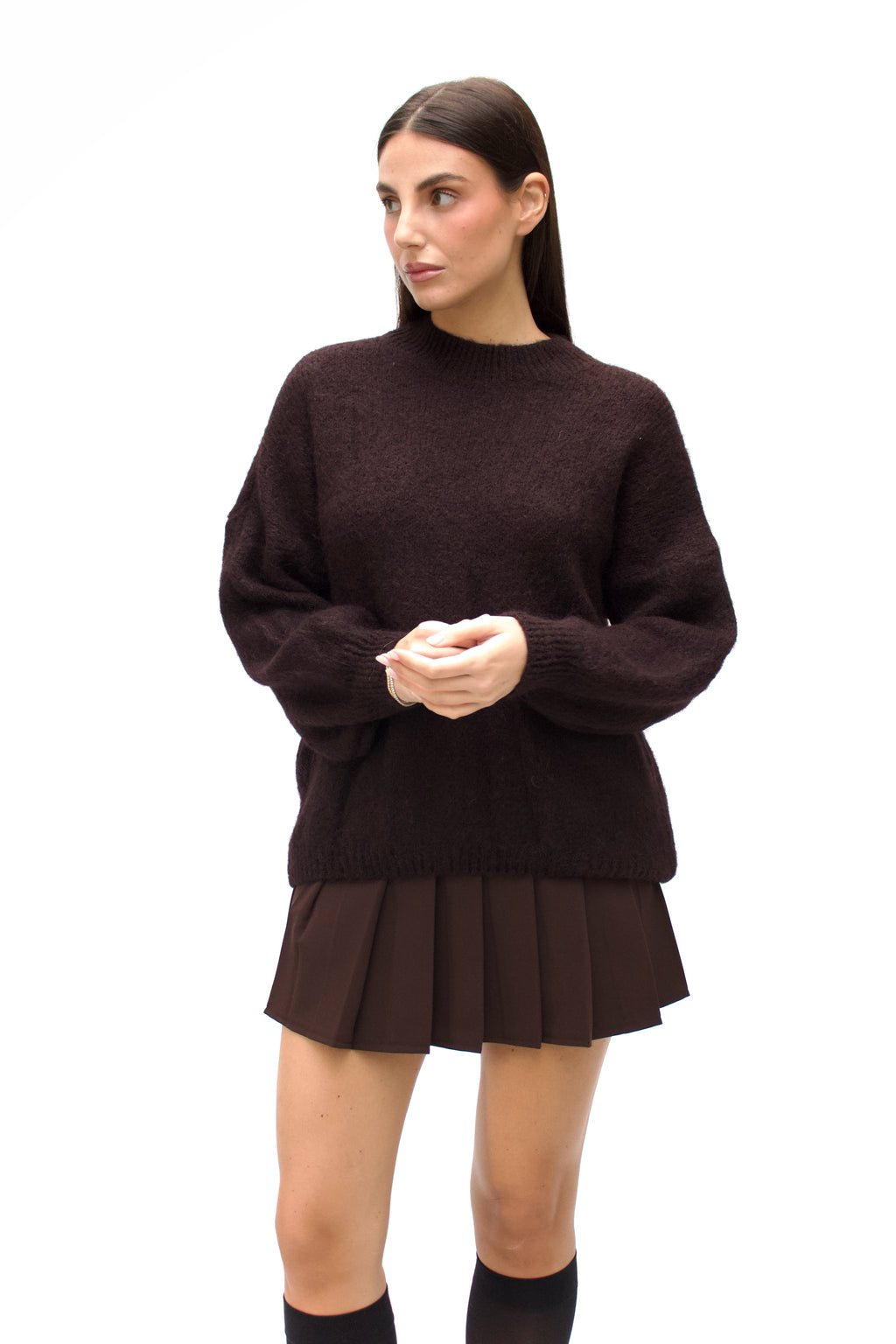 Maglia scollo cratere