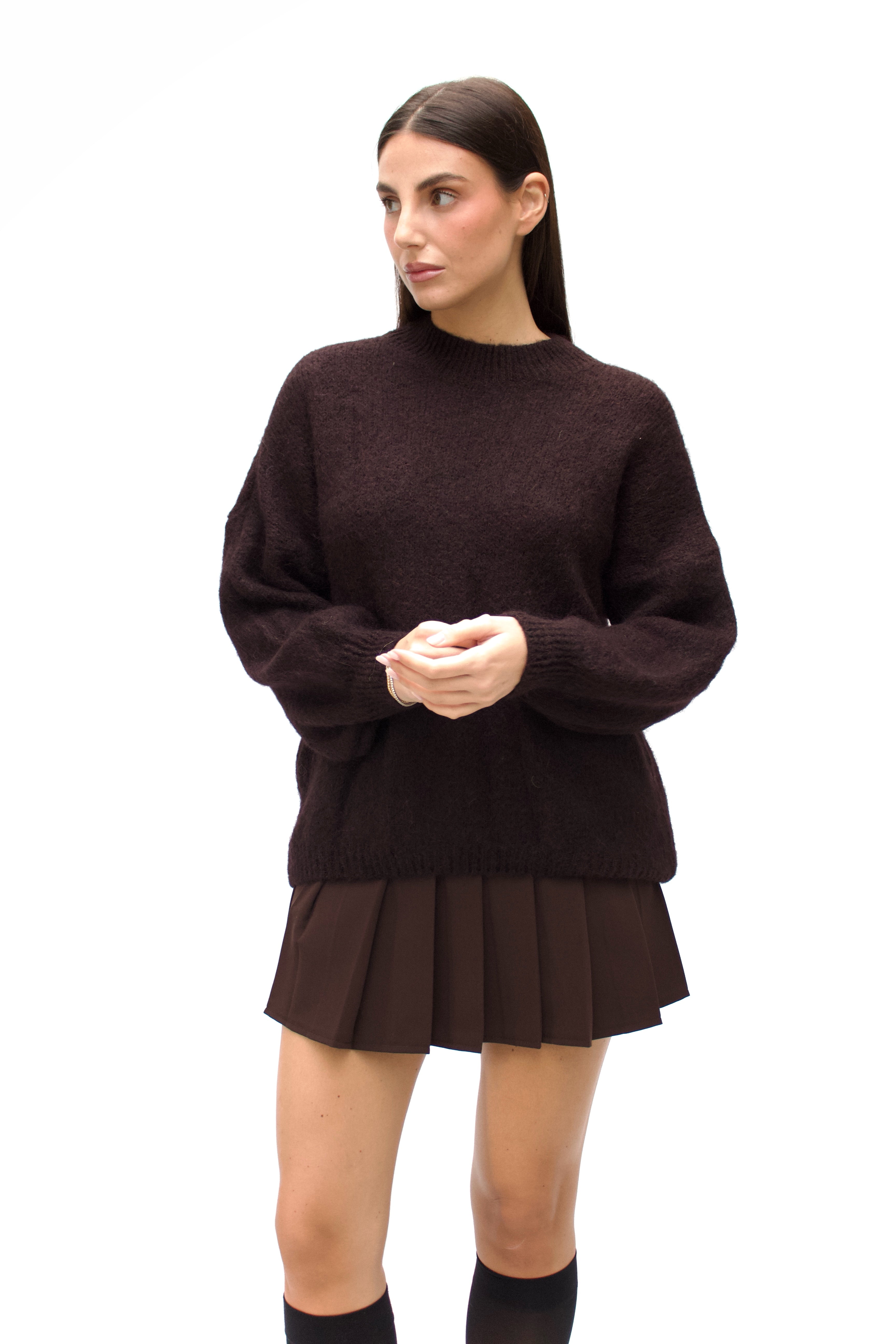 Maglia scollo cratere