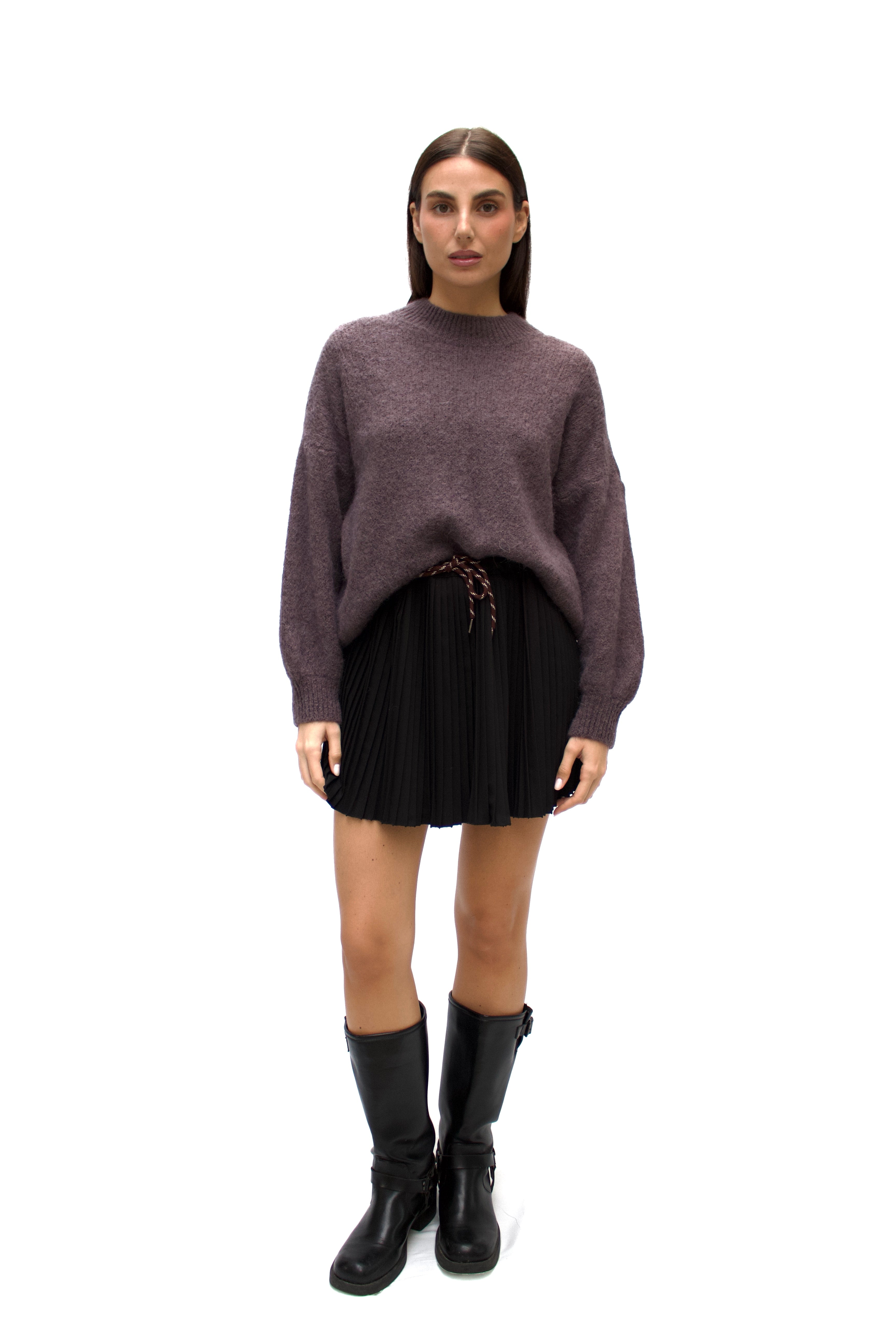 Maglia scollo cratere