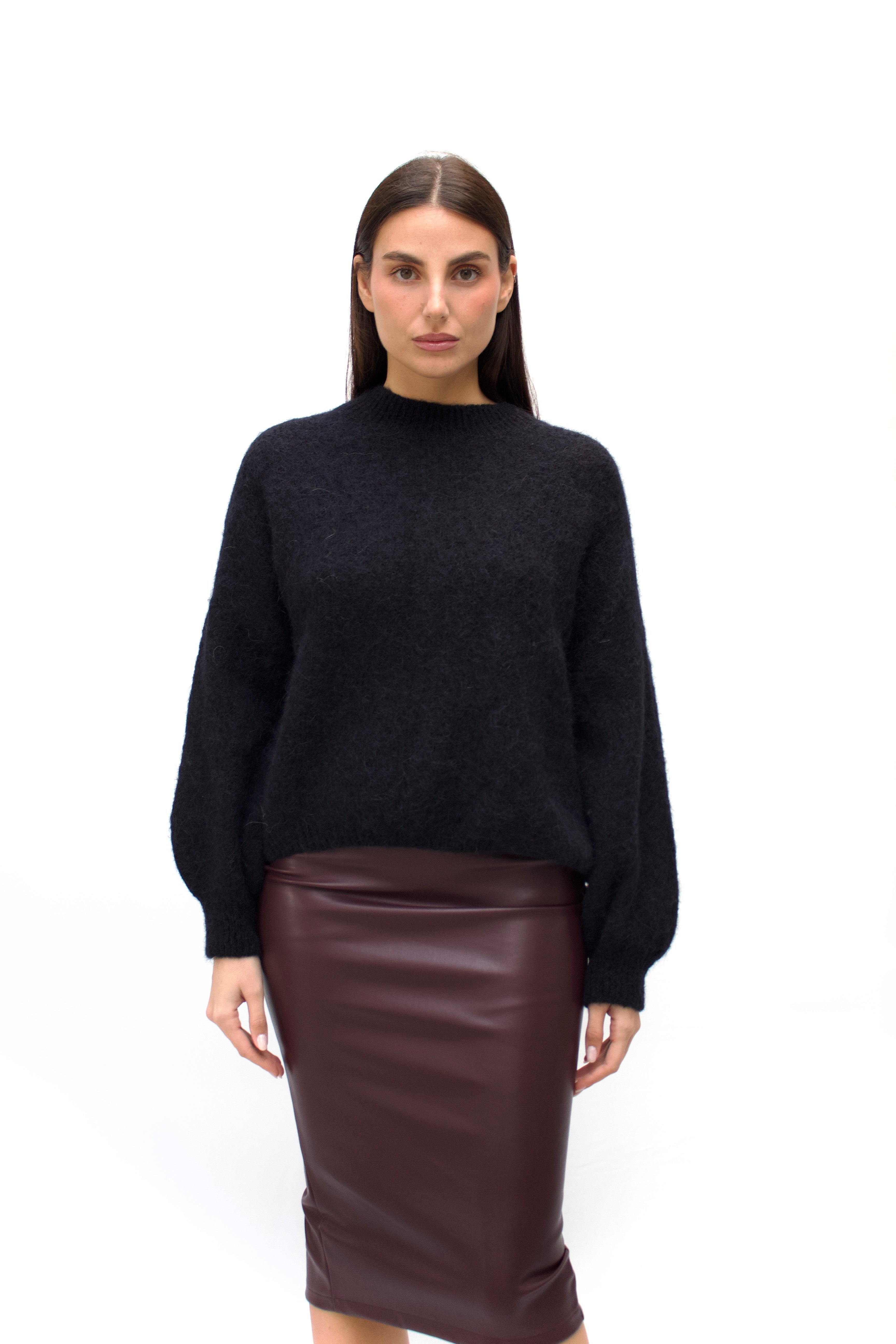 Maglia scollo cratere