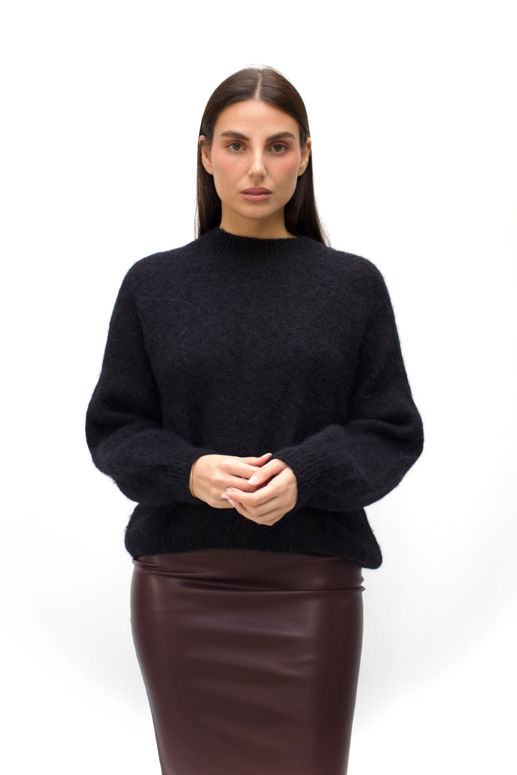 Maglia scollo cratere