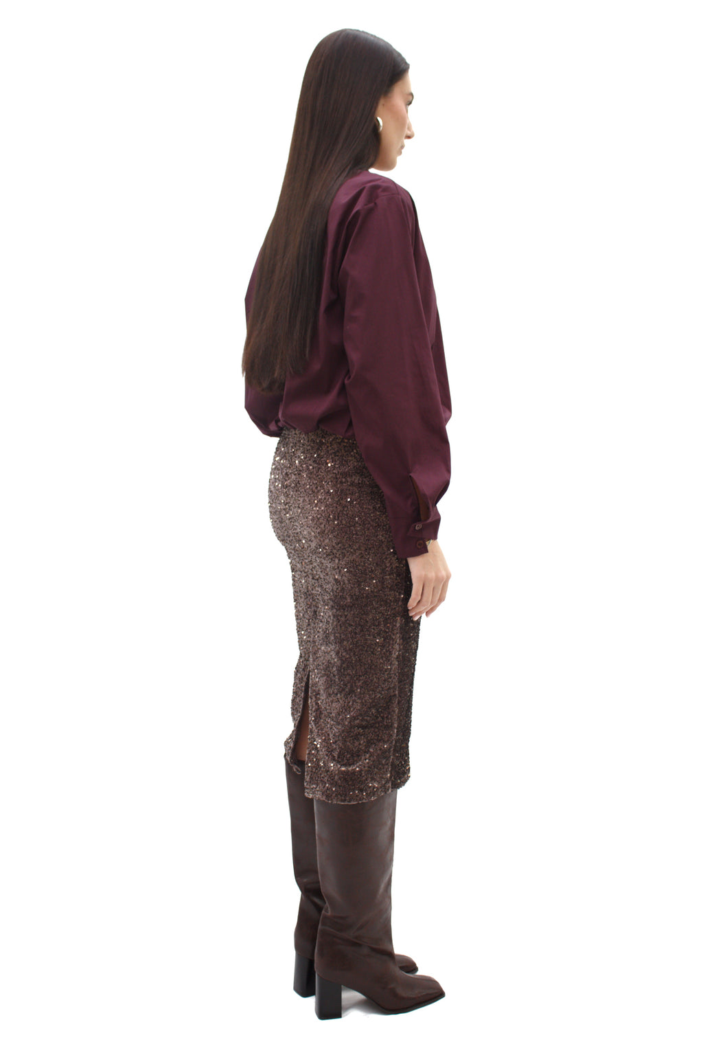 Longuette paillettes