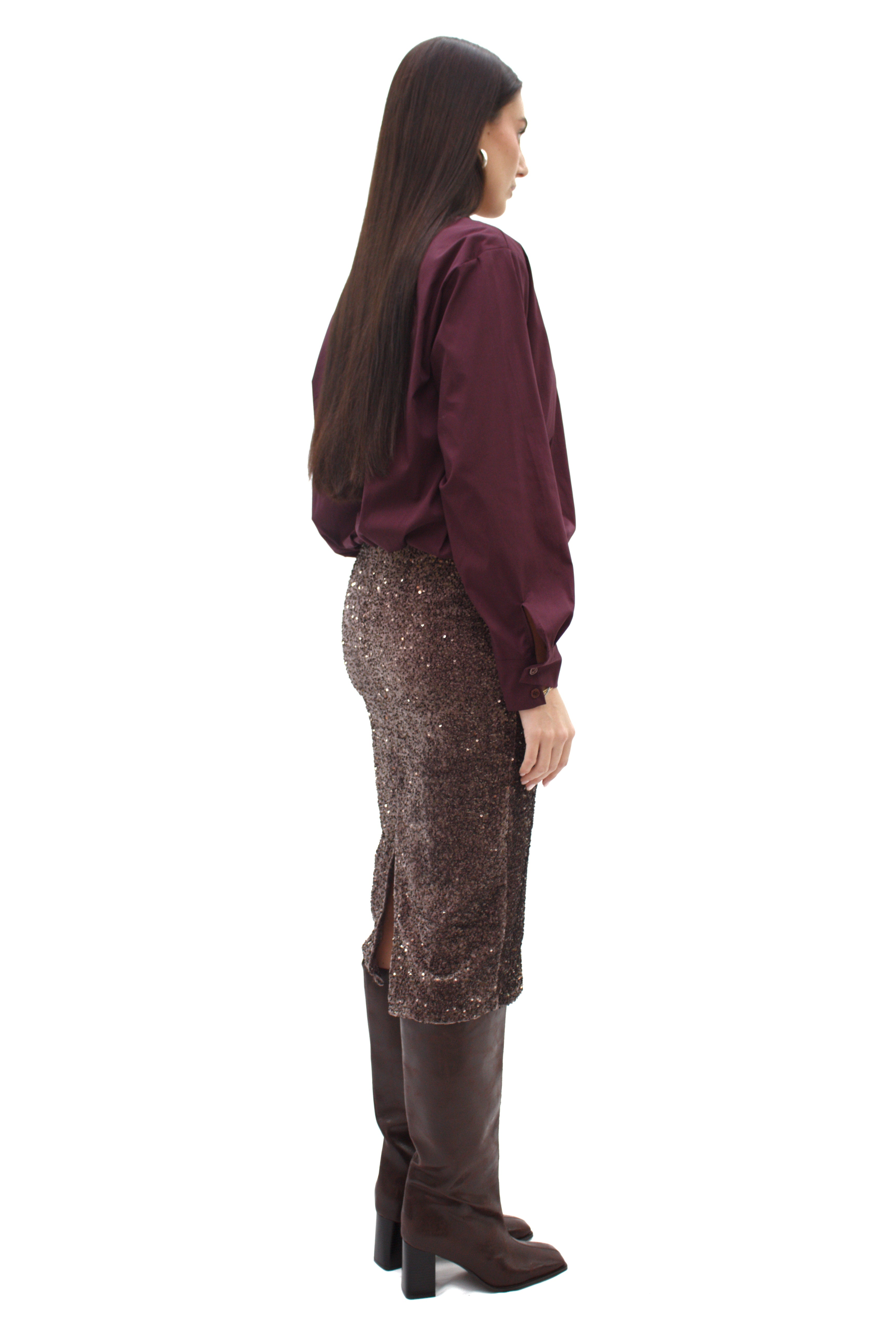 Longuette paillettes