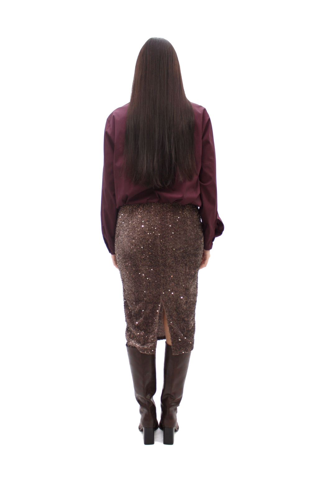 Longuette paillettes