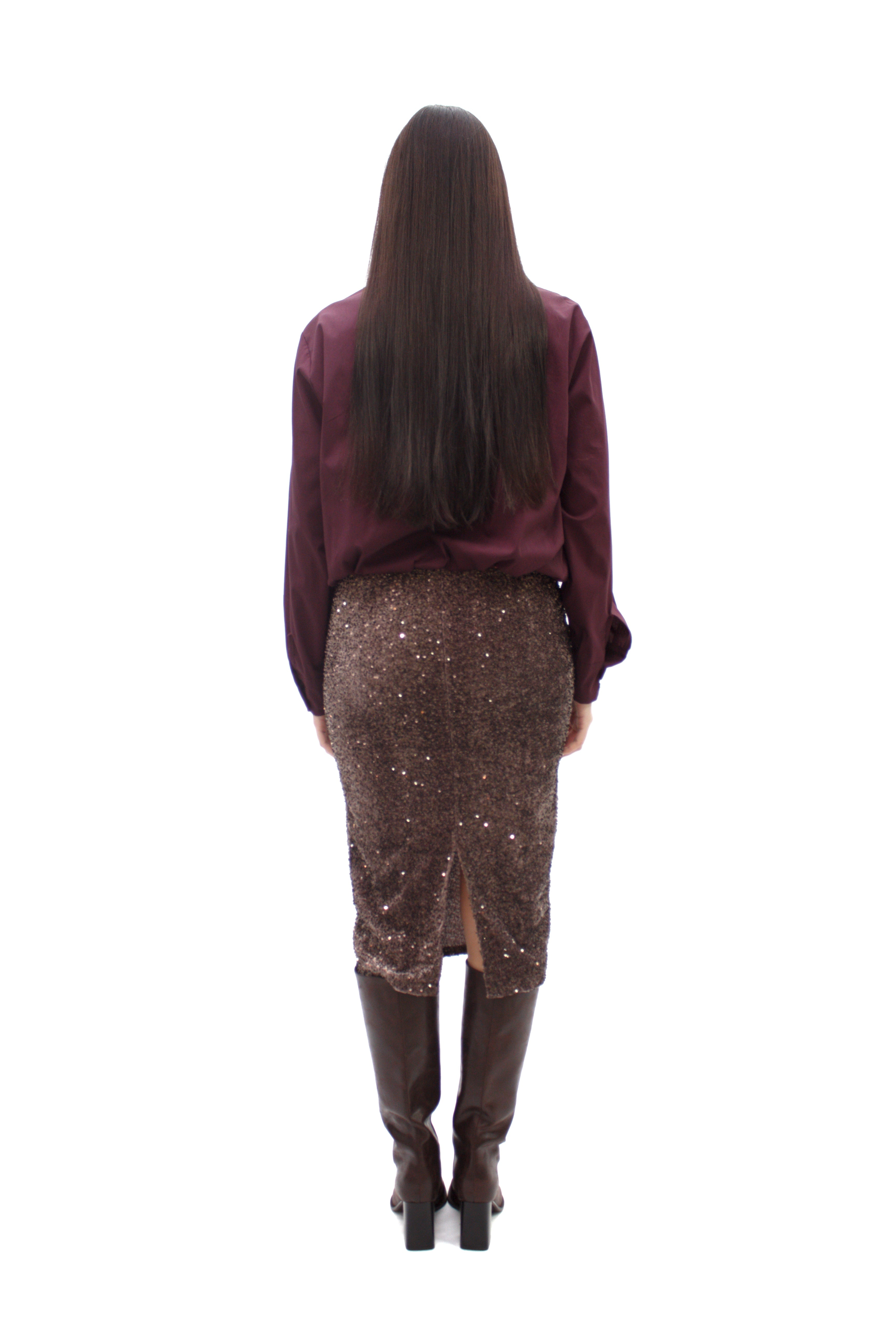 Longuette paillettes