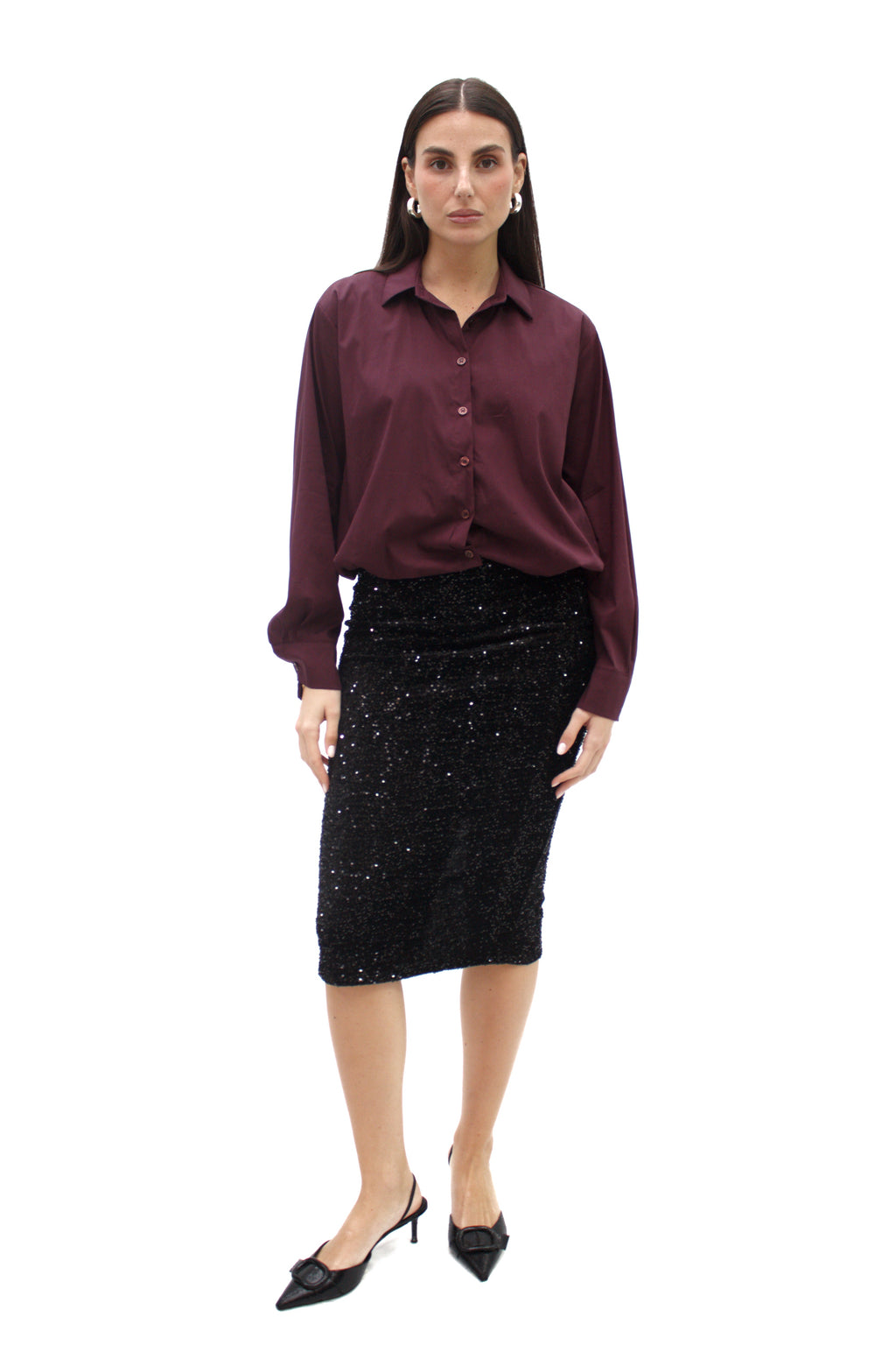 Longuette paillettes