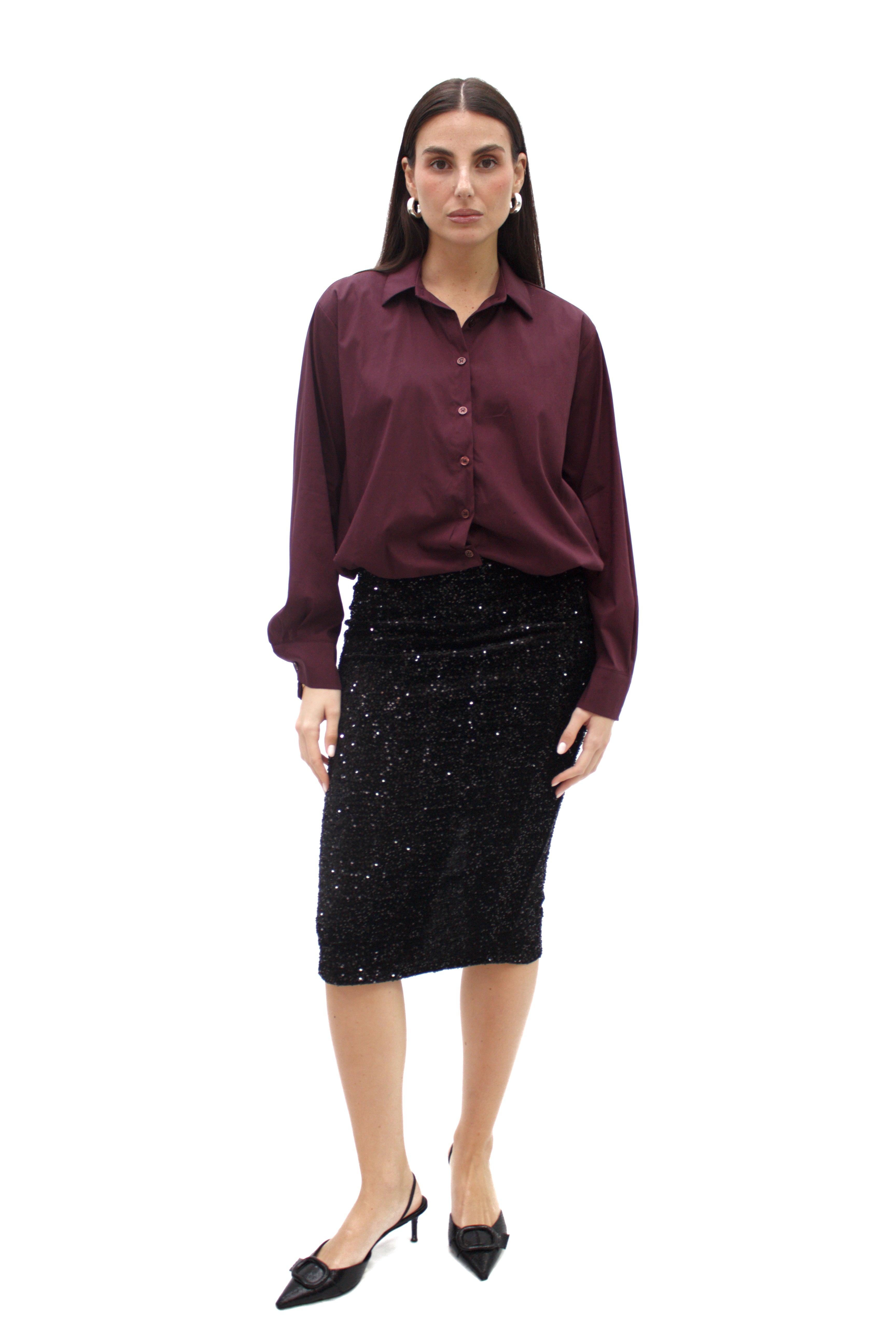 Longuette paillettes