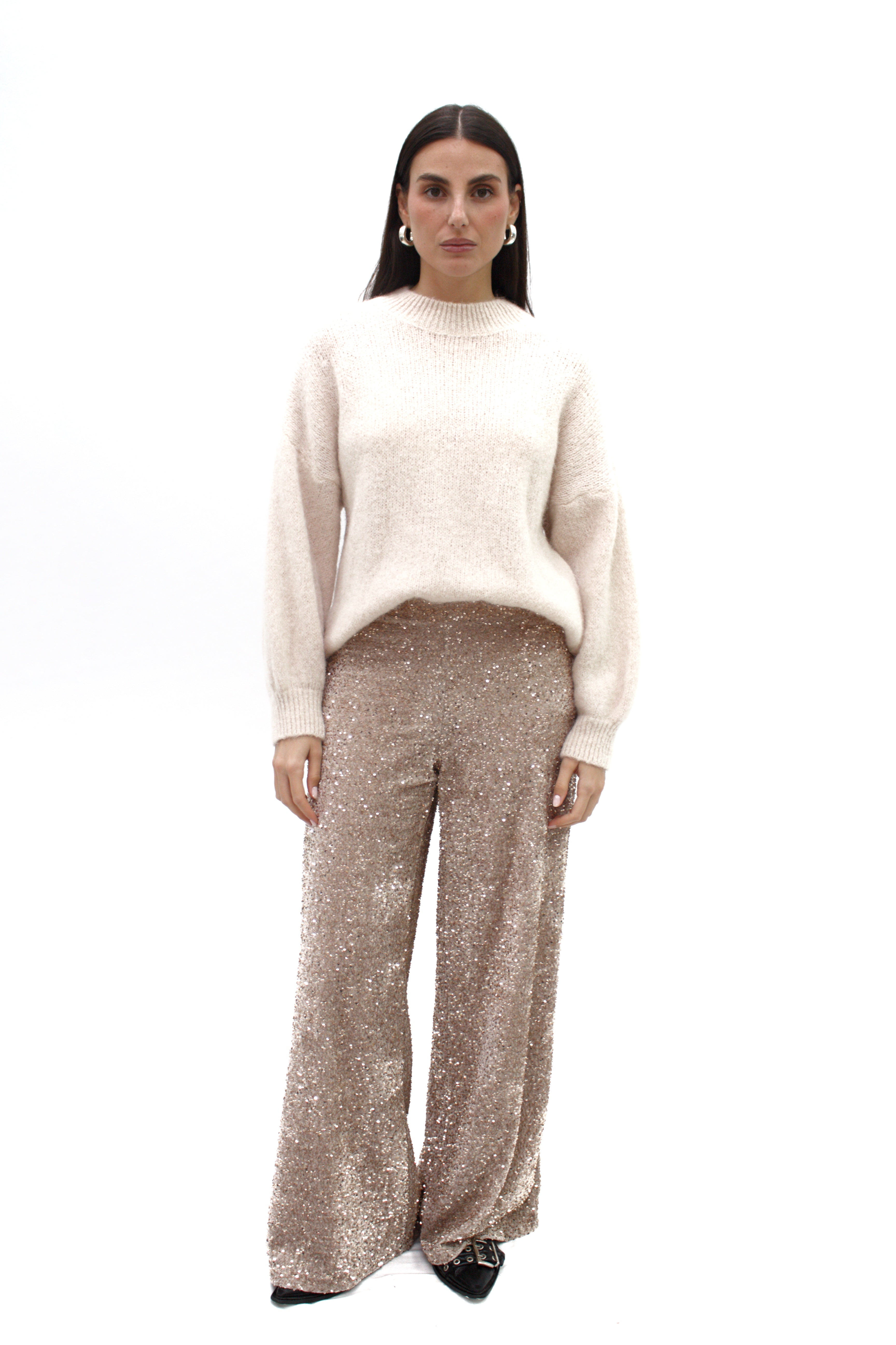 Pantapalazzo in paillettes