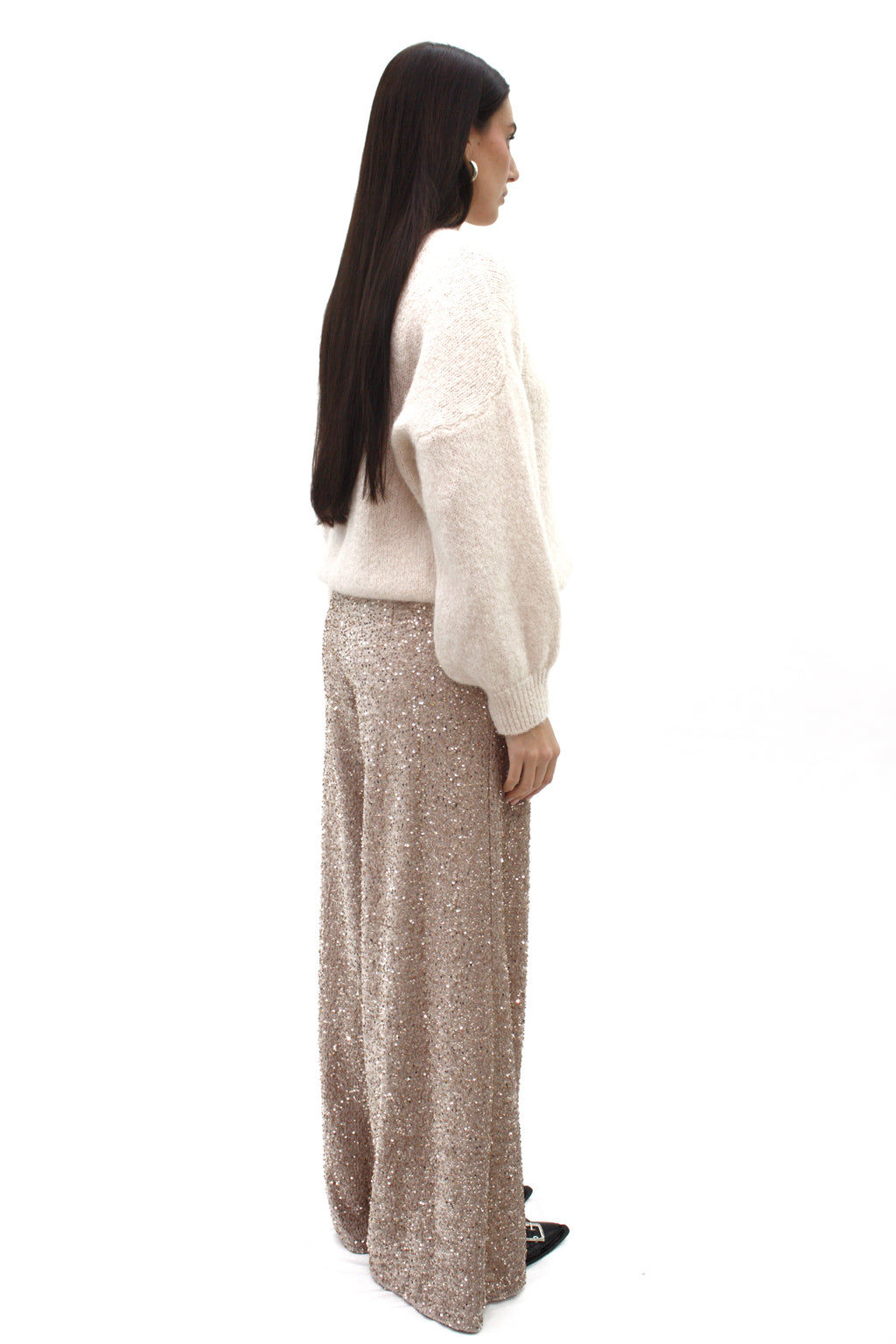 Pantapalazzo in paillettes