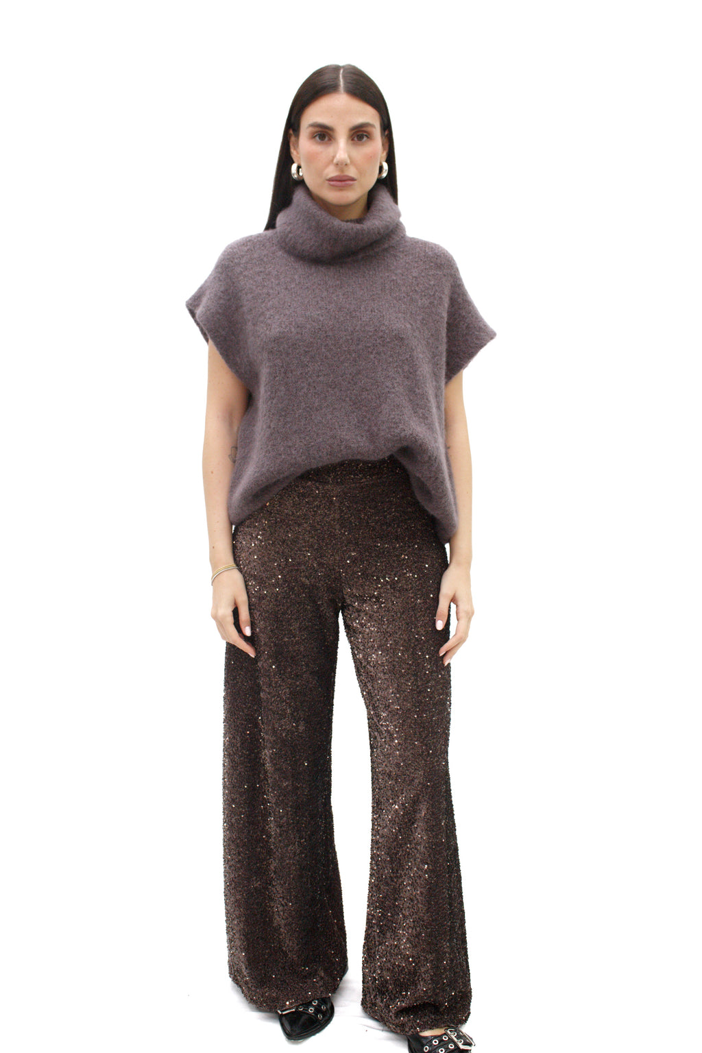 Pantapalazzo in paillettes